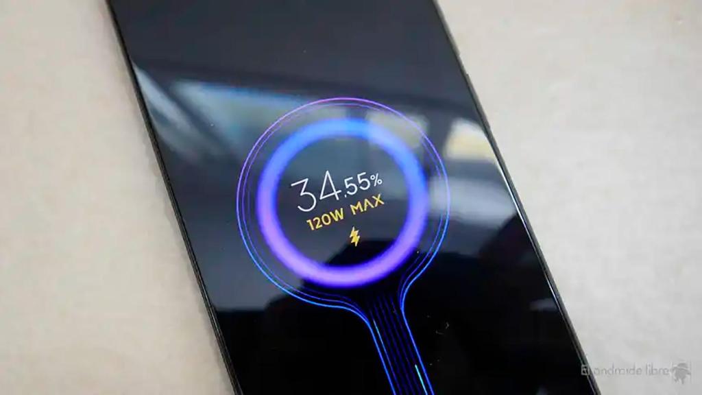 Carga rápida en un Xiaomi