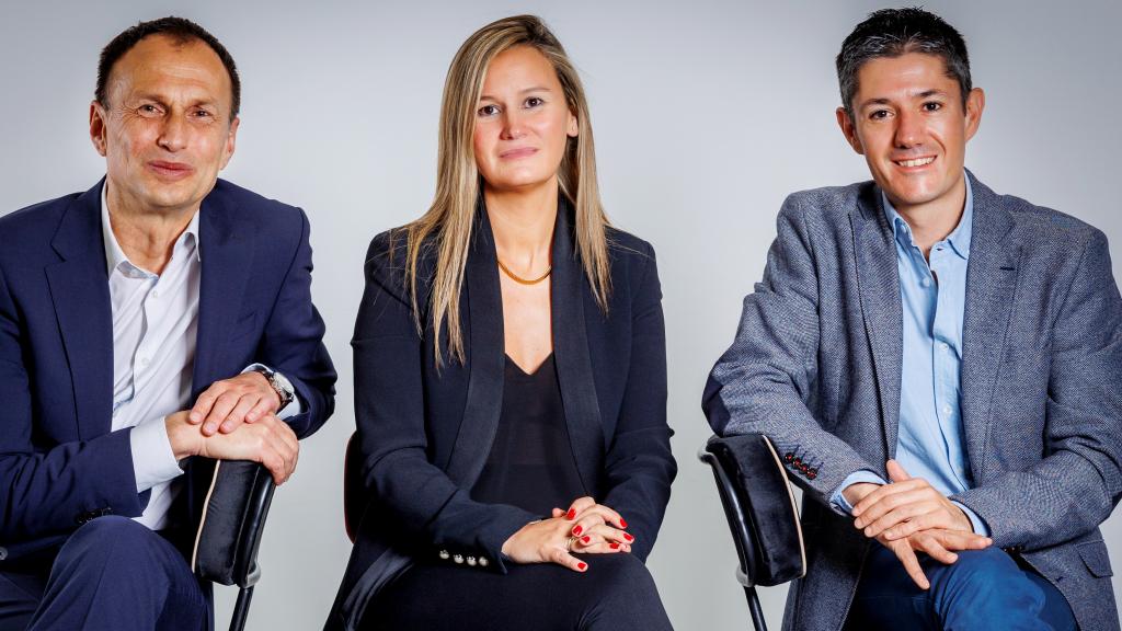 Werner Zippold, Clara Gutiérrez y Carlos Moure conforman el equipo de Brain VC.