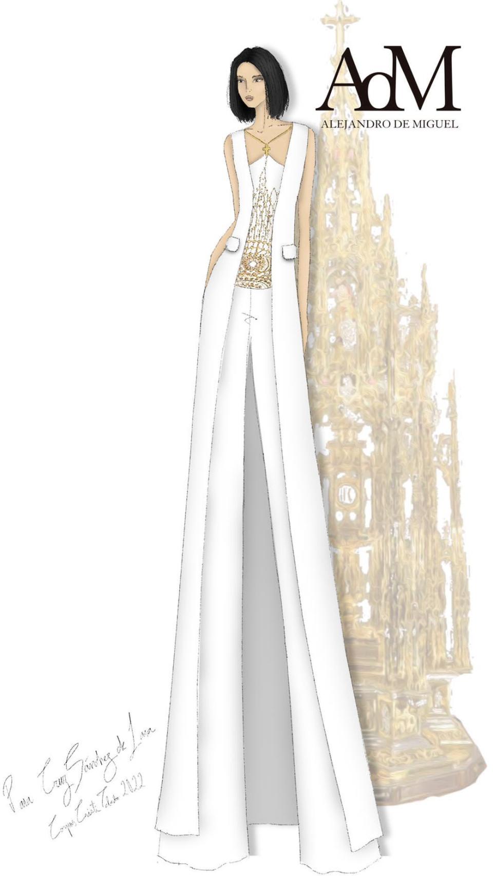 El diseño de Alejandro de Miguel inspirado en la custodia.