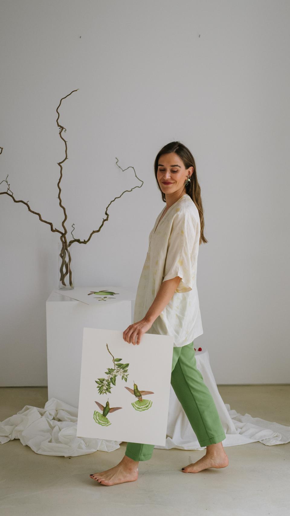 La artista y arquitecta Pils Ferrer.