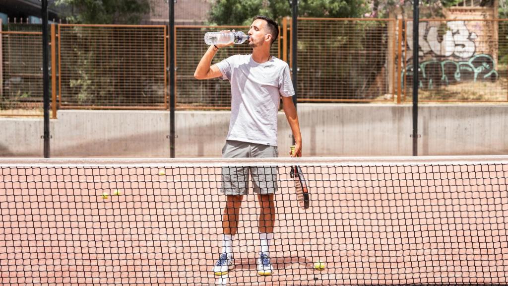 Enrique Amondarain, profesor de pádel.