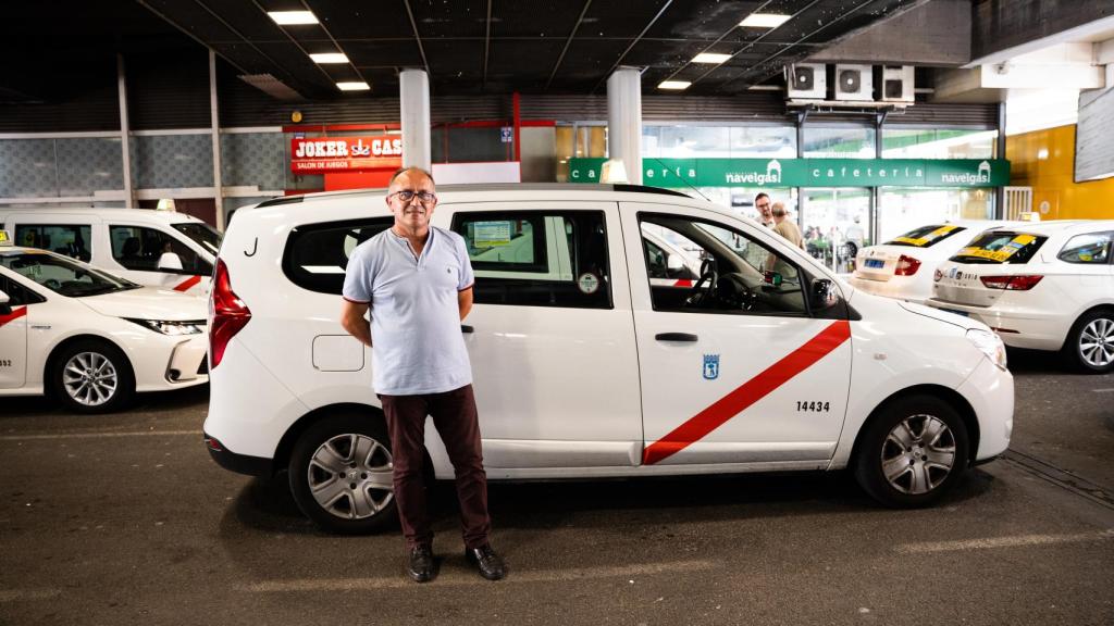 Javier Pérez, taxista