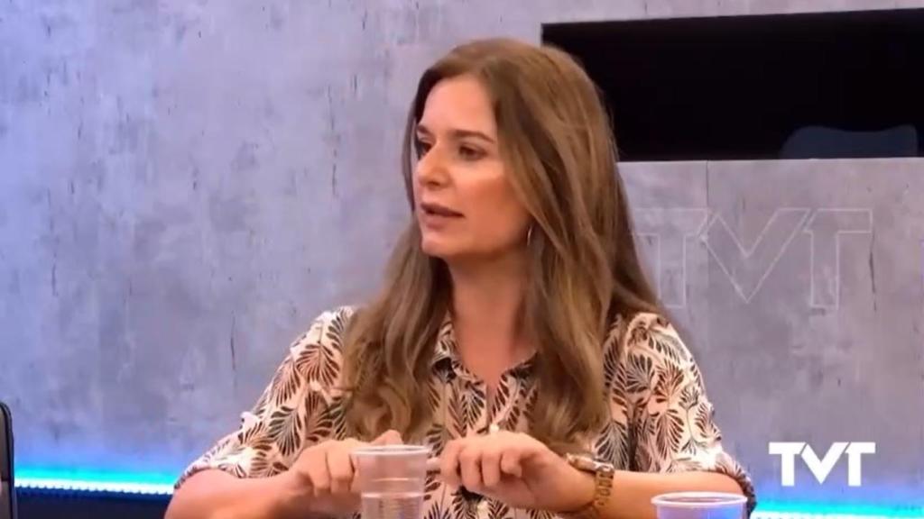 La Secretaria de Comunicación del Partido Socialista de Torrevieja, Myriam Ghersi.