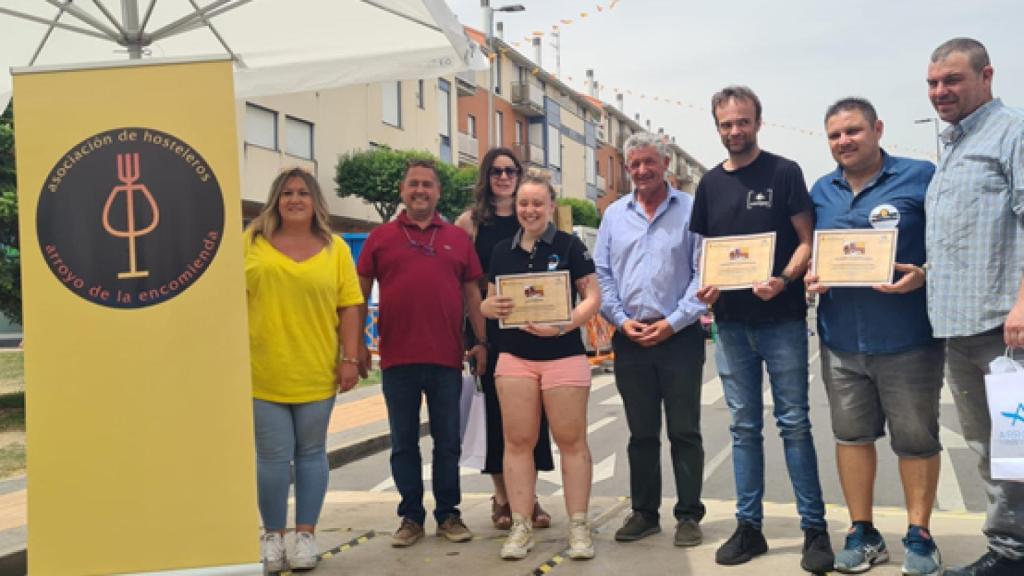 Entrega de premios del 'Pincho de San Antonio' en Arroyo de la Encomienda