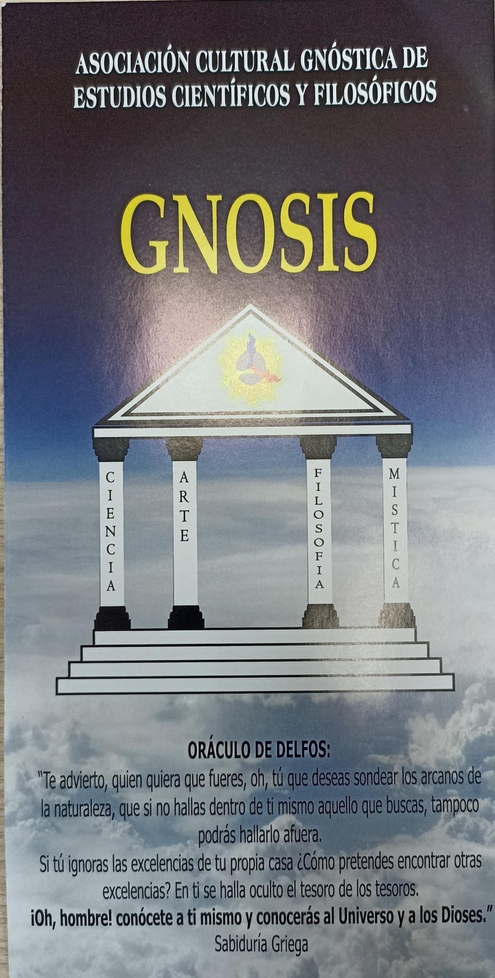 Tríptico de gnosis buzoneado en Zamora