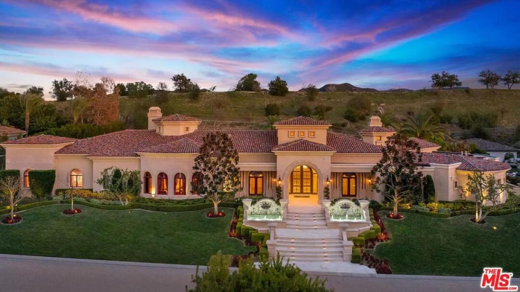 La fachada de la nueva casa de Britney Spears.