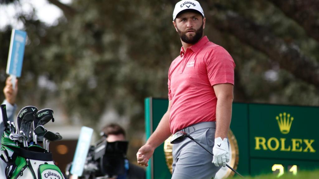 Jon Rahm durante un torneo