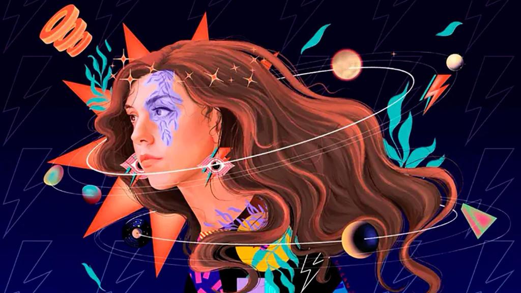 Ilustración creada con las herramientas