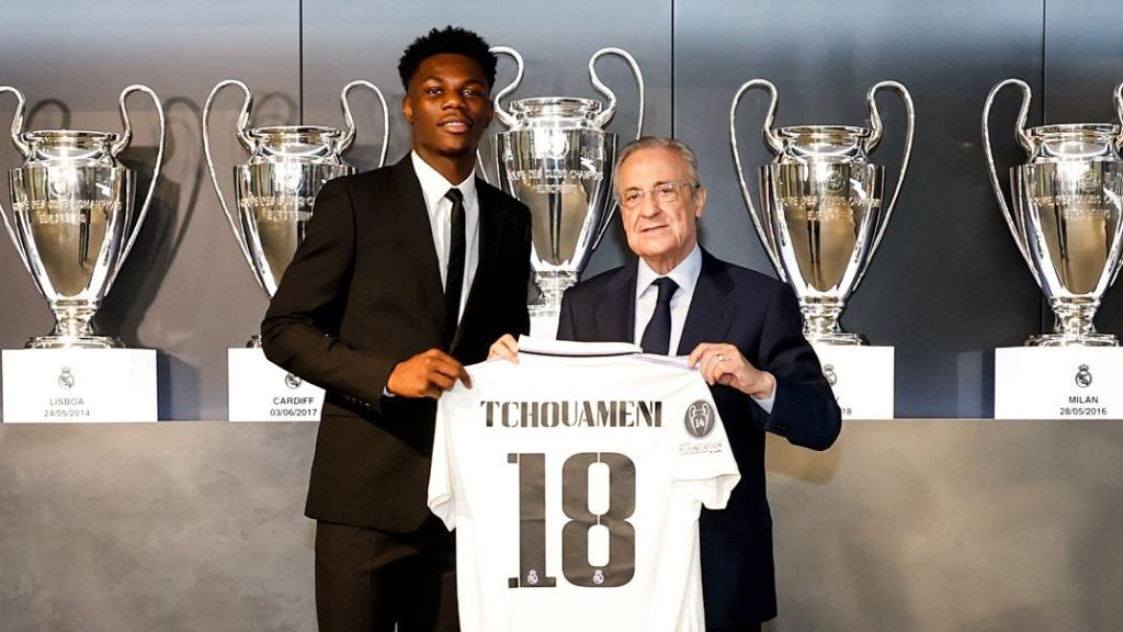 Aurelien Tchouameni llega al Real Madrid