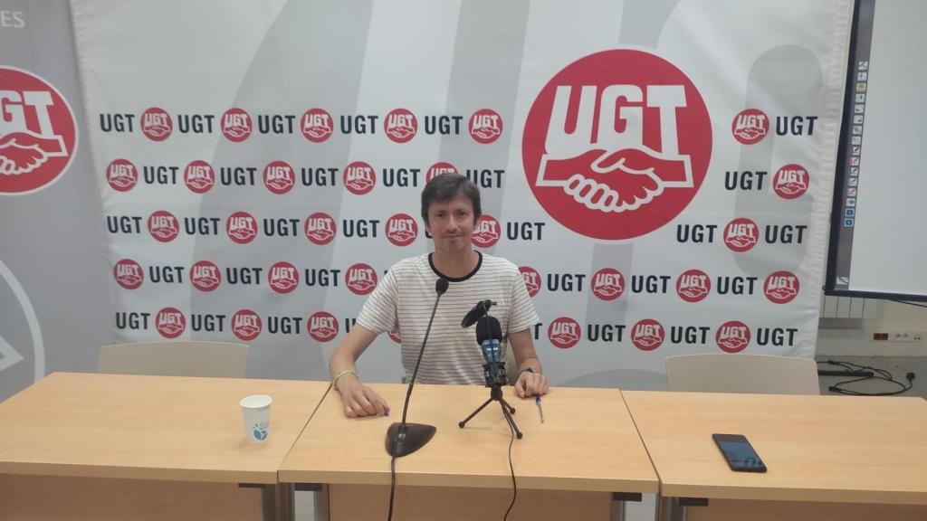 El responsable de Educación de UGT Castilla-La Mancha, Manuel Amigo.
