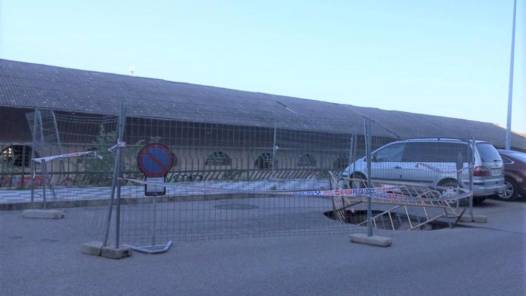 Agilizan la reparación del colector de Paseo del Ferrocarril de Cuenca