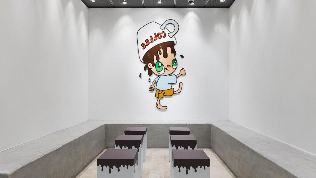 Una de las intervenciones del artista malagueño Javier Calleja.