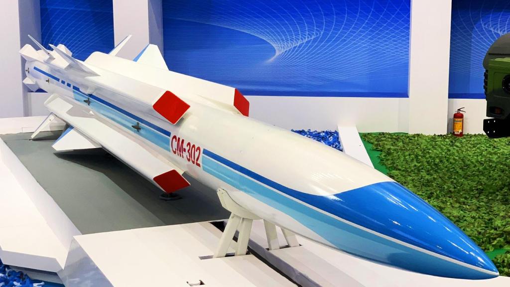 El CM-302 en el Salón Aeronáutico de Zhuhai