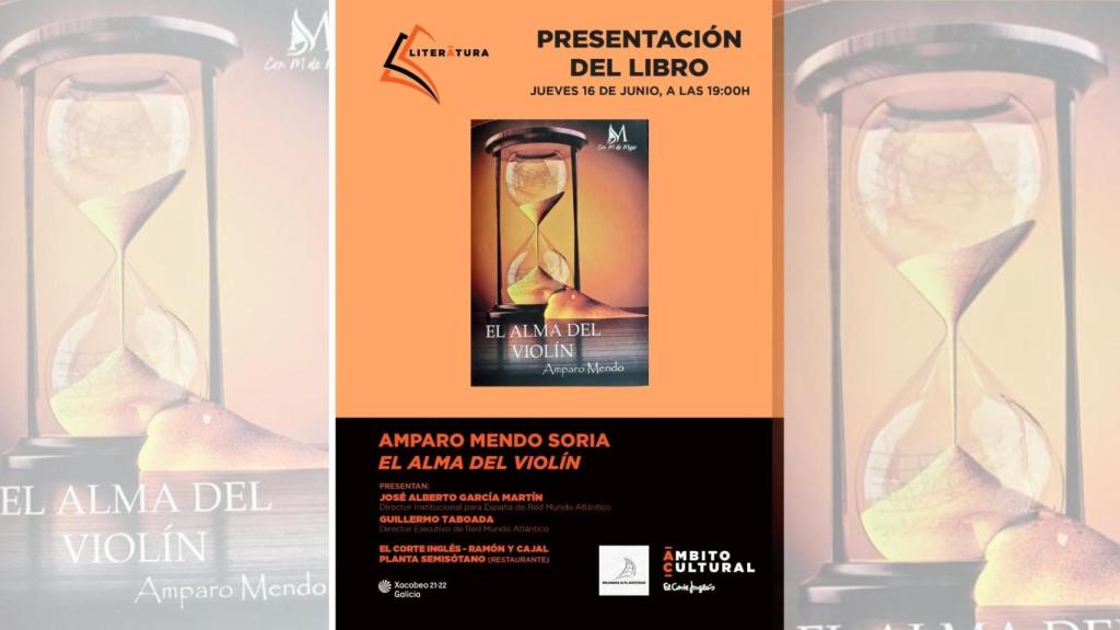 ‘El alma del violín’, de Amparo Mendo.