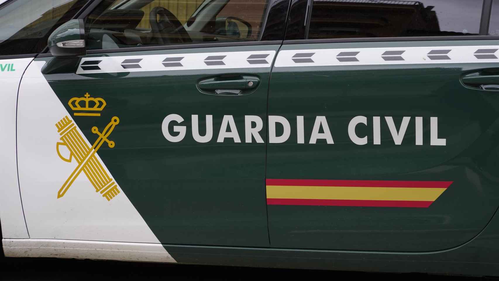 Vehículo de la Guardia Civil.