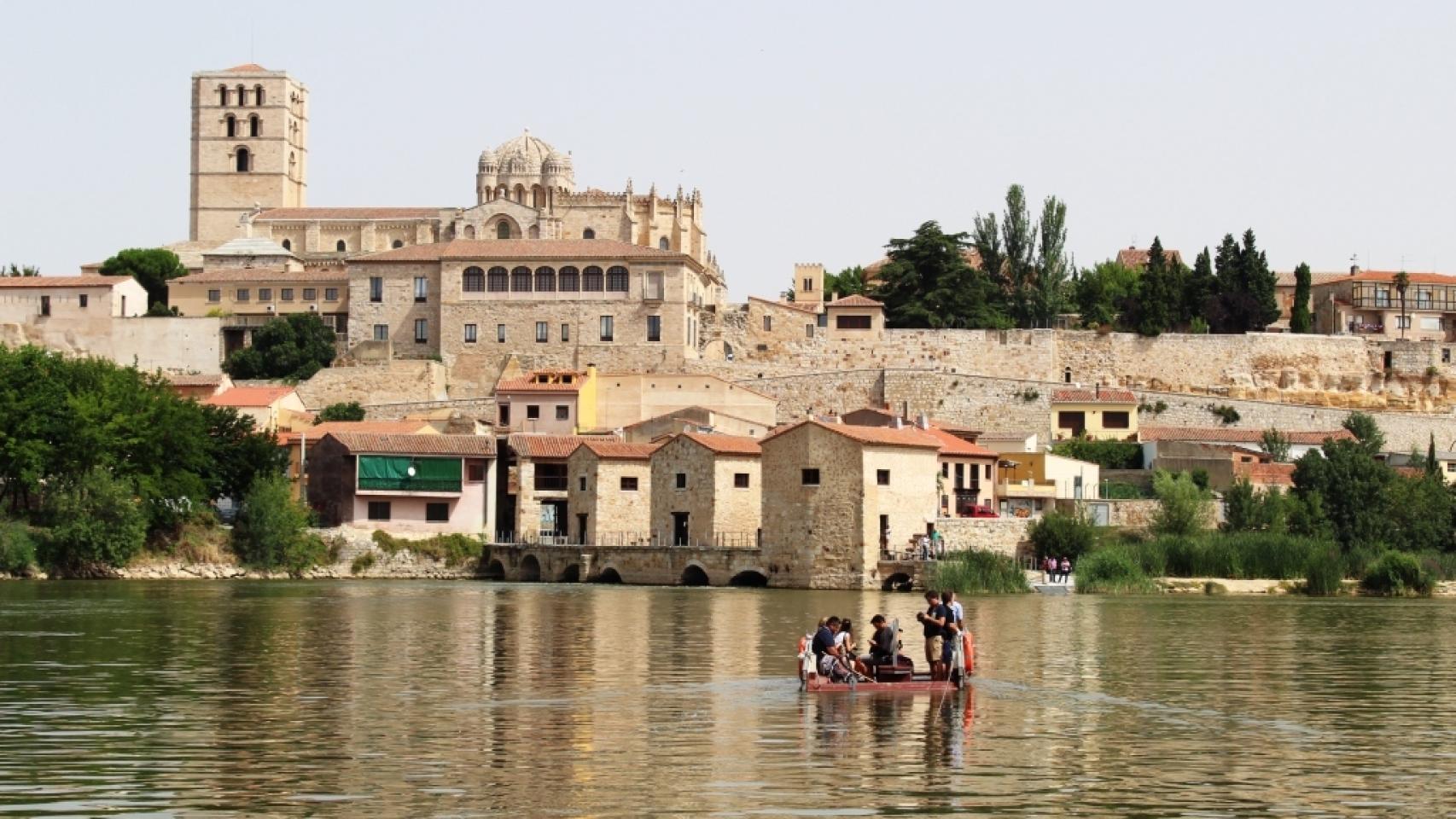 Imagen de archivo del río Duero a su paso por Zamora.