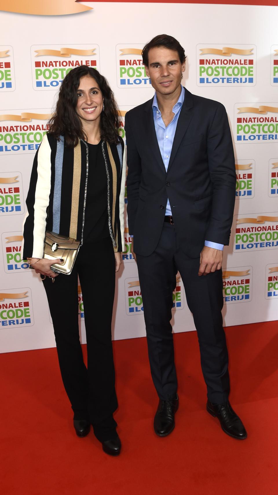 El matrimonio, que en breve aumentará la familia, en un evento público en 2018.