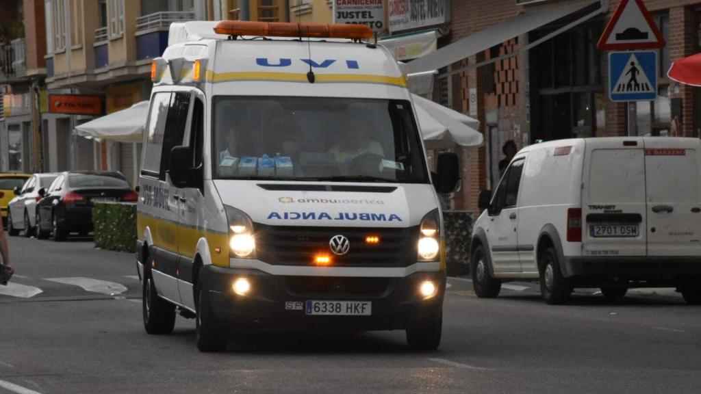 Un hombre sufre una cornada y es trasladado en UVI Móvil durante el Toro Enmaromado