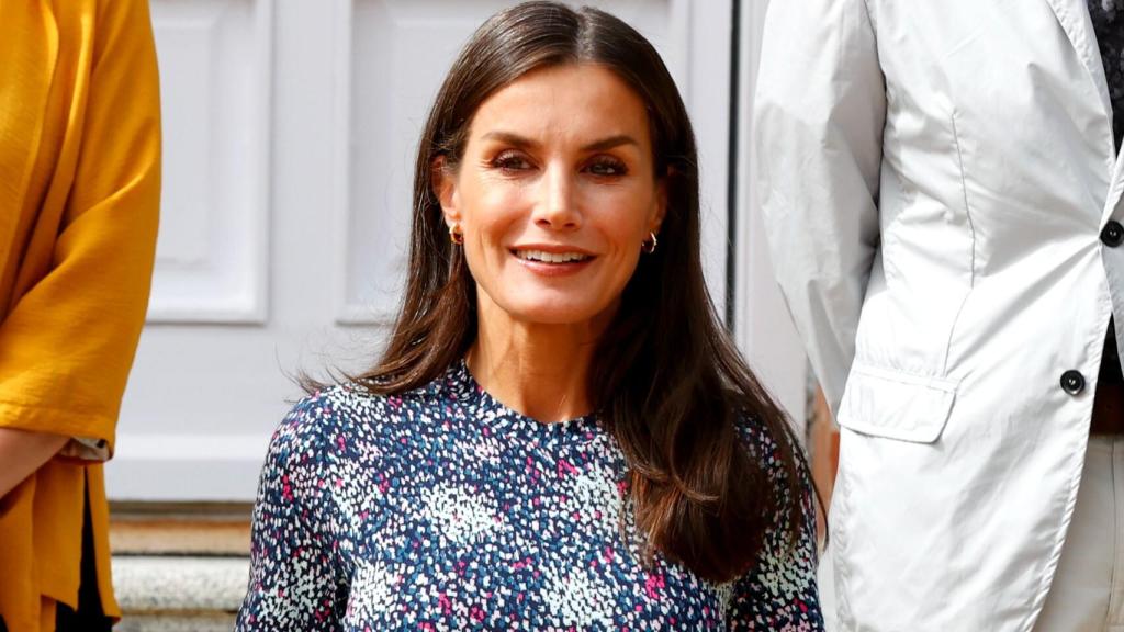 La reina Letizia este miércoles 15 de junio en el palacio de la Zarzuela.