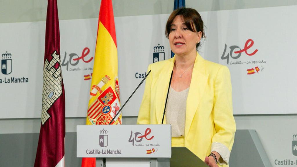 Blanca Fernández este miércoles en Toledo.