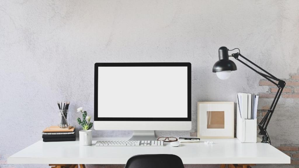 Mesa de escritorio con descuento en Amazon