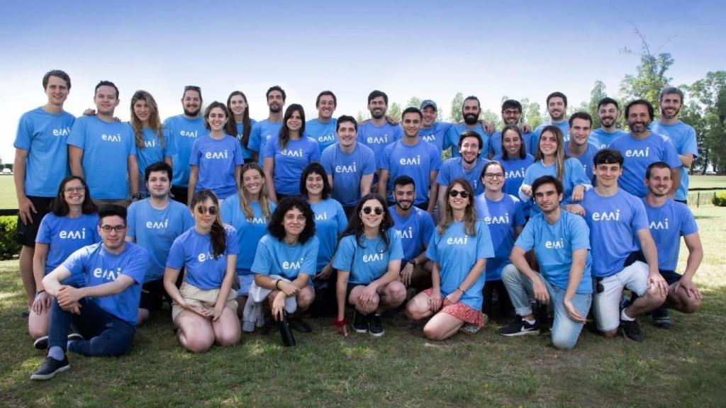 El equipo que forma Emi.
