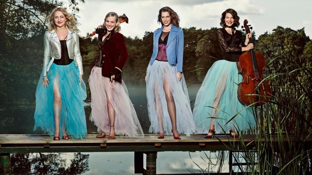 Una imagen del cuarteto Salut Salon.