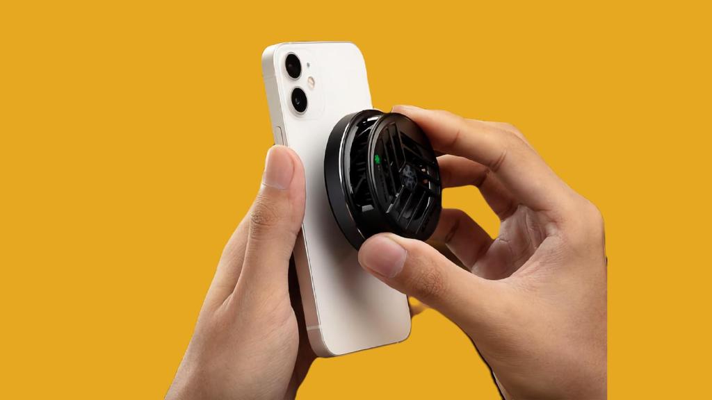 Ventiladores magnéticos para iPhone.