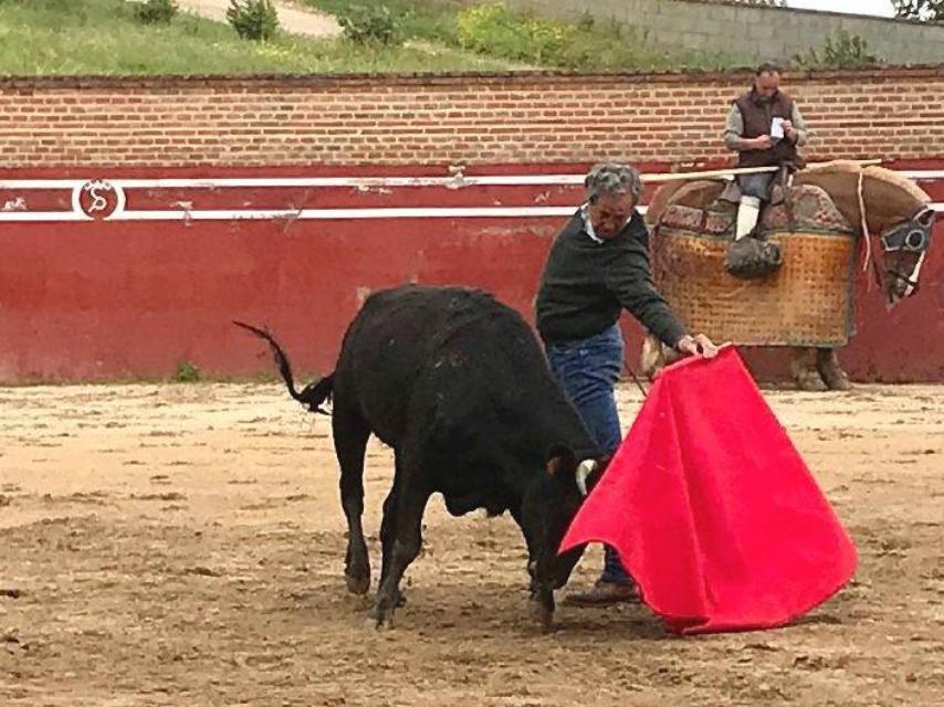 El Niño de la Capea se prepara en el campo