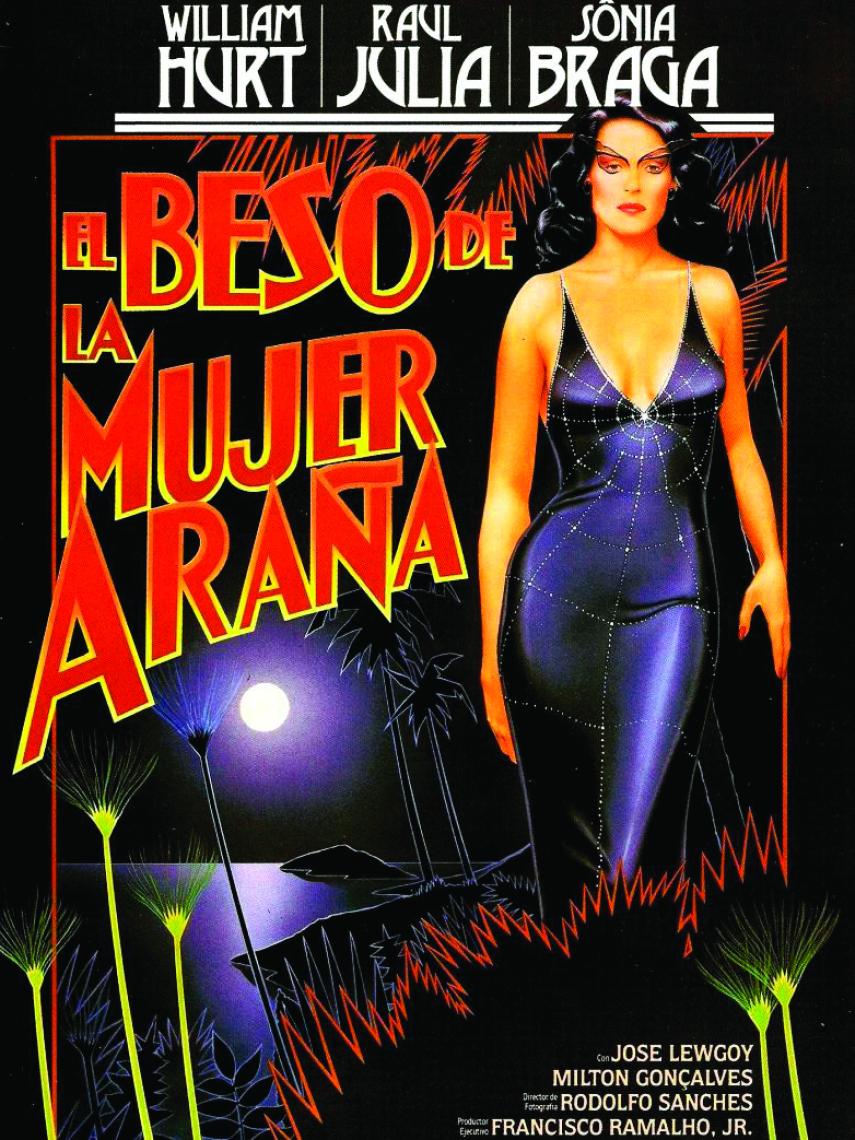 Cartel de la adaptación cinematográfica de 'El beso de la mujer araña'