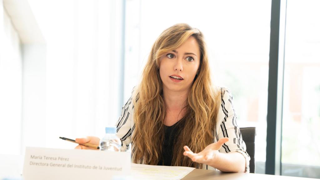 María Teresa Pérez, directora general del Instituto de la Juventud.
