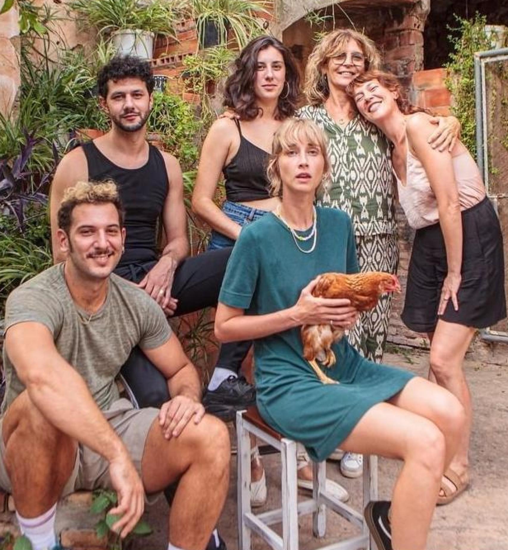 Una fotografía del rodaje