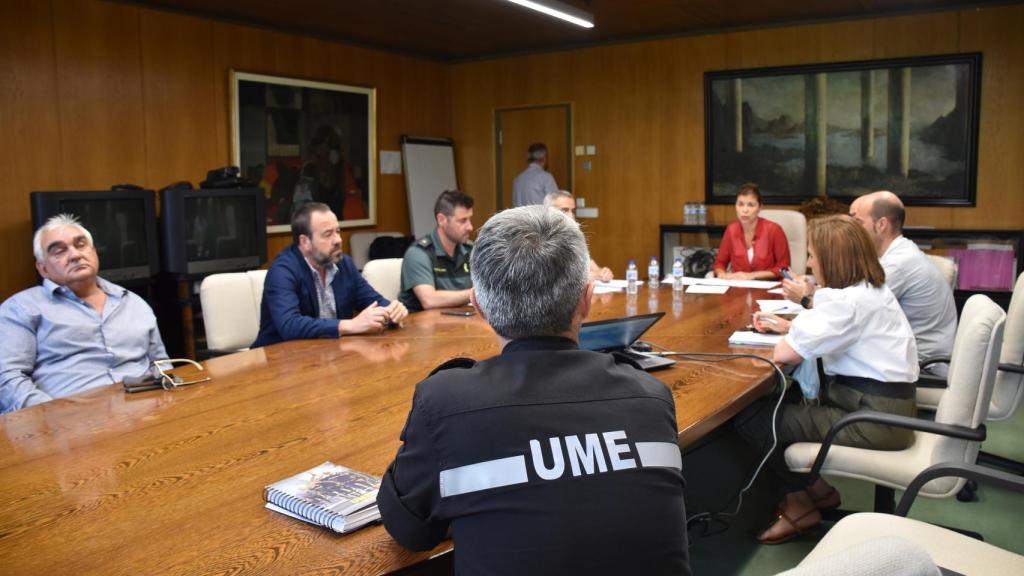 Operativo del CECOPI por el incendio en la Sierra de la Culebra