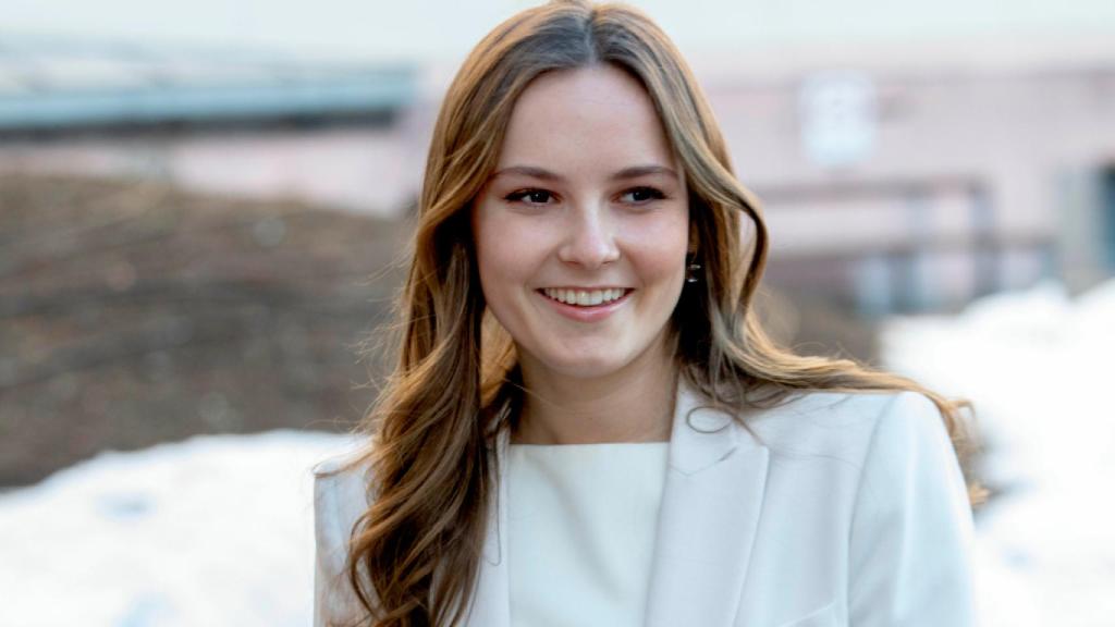 Ingrid Alexandra de Noruega en una reunión en Oslo.