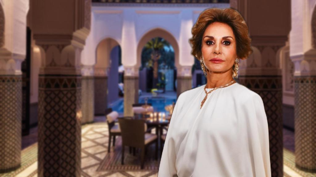 Naty Abascal en un fotomontaje de EL ESPAÑOL.