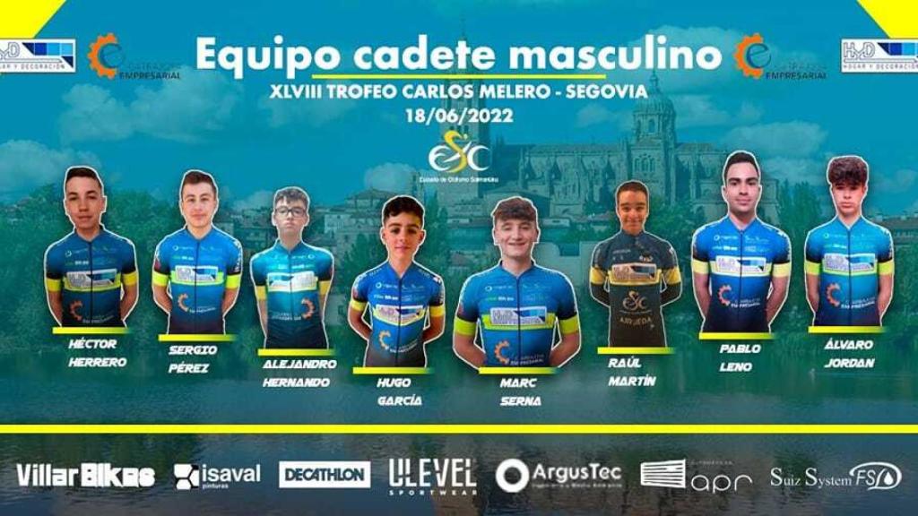 Alineación para Segovia cadete ECS