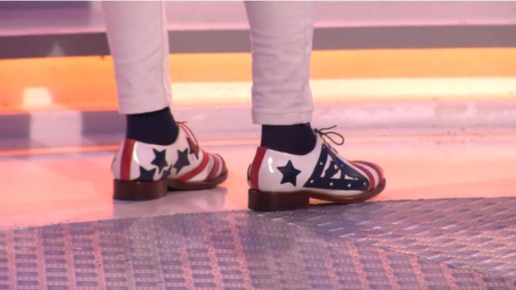 Zapatos del Atlético de Madrid de Manolo.