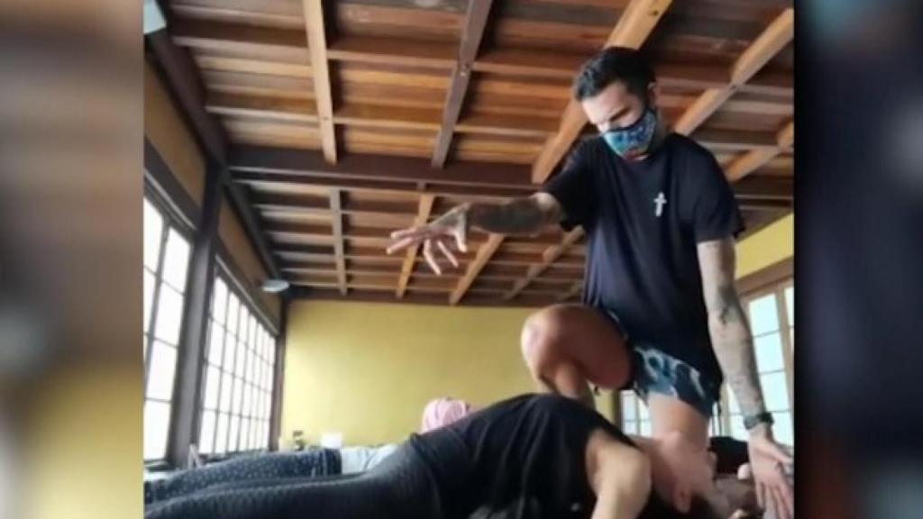 Josef durante una de las sesiones de KAP en Ibiza.