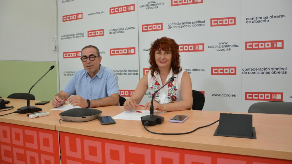 Paco de la Rosa y Lola Cachero.