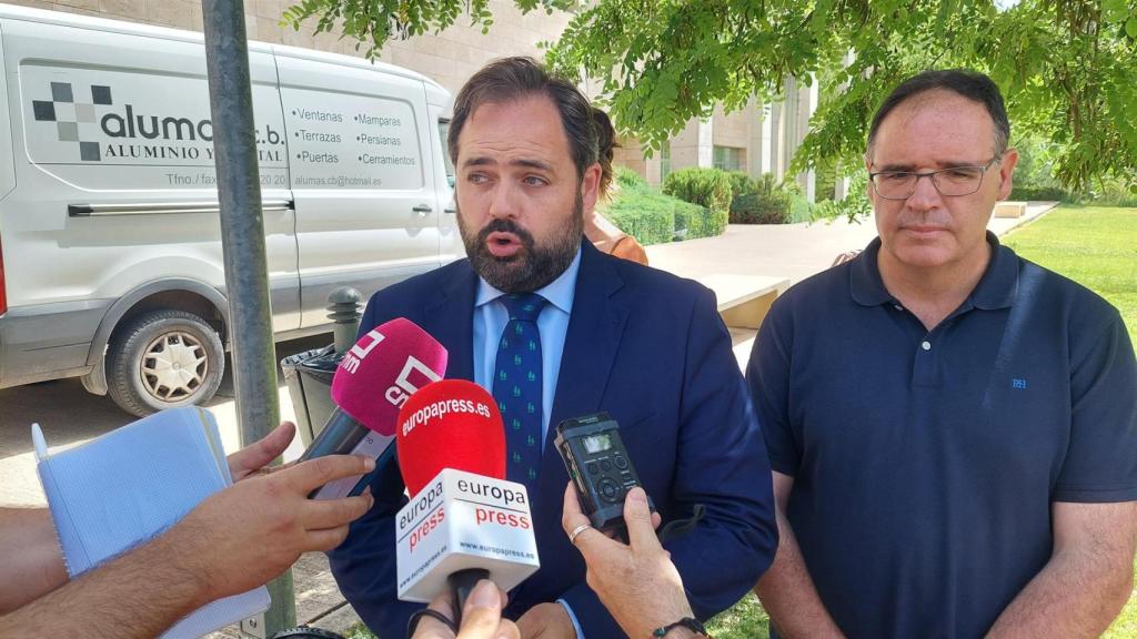 El presidente del PP, Paco Núñez, en Cuenca.