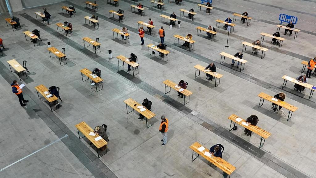 Pruebas de oposición en Silleda.