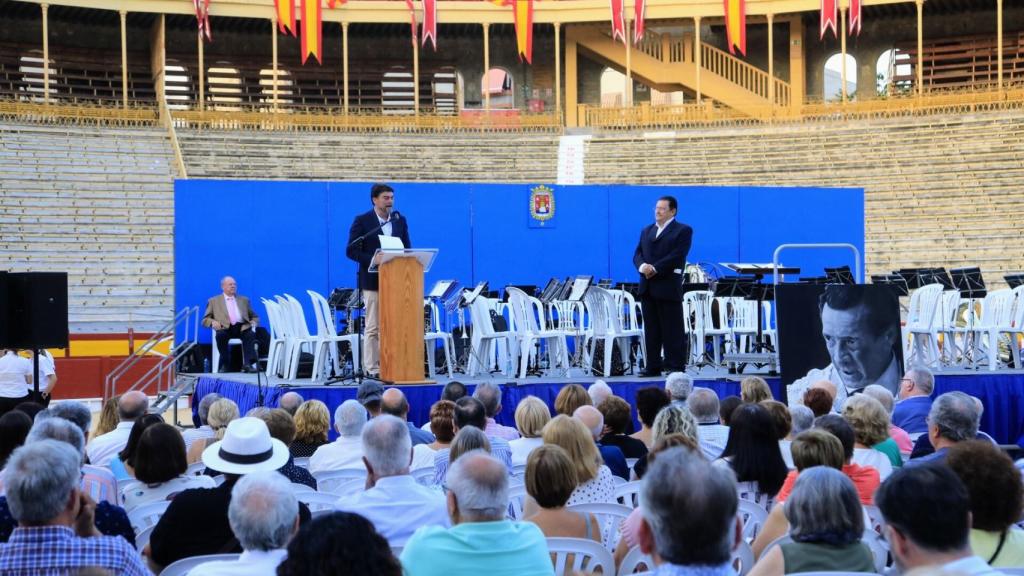 Un momento de la intervención de Barcala.