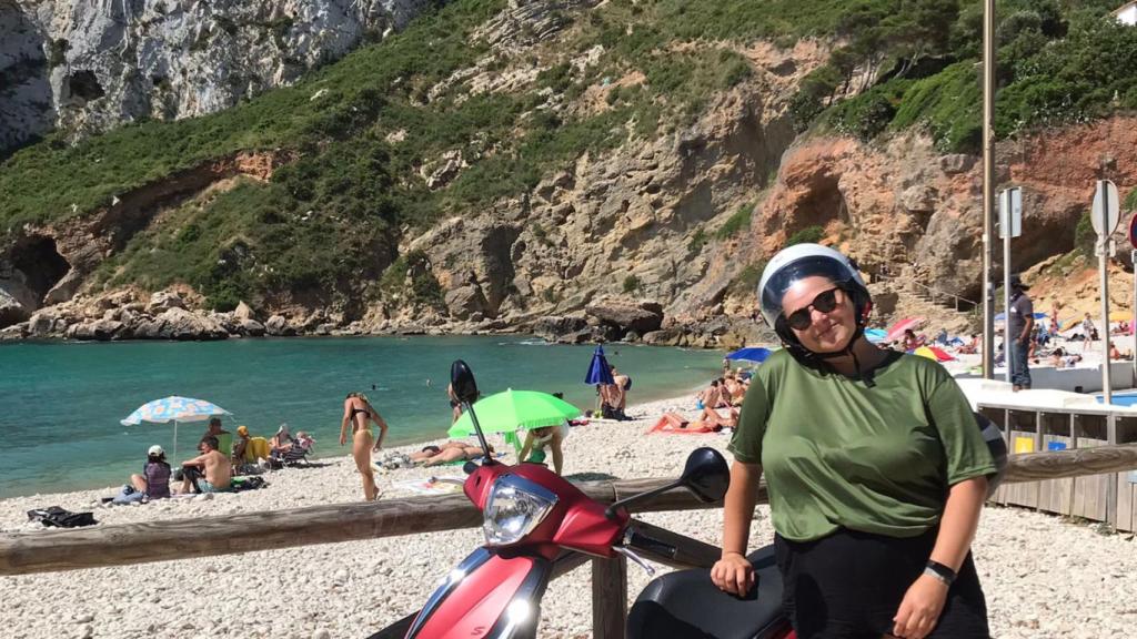 Isabella Paiva en Jávea.