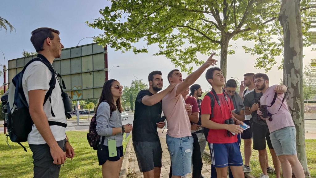 Imagen de los participantes en el 'LIFE Vía de la Plata' de Salamanca
