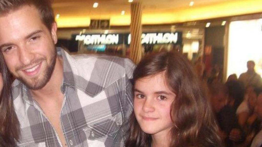 Ana con Pablo al comienzo de su carrera musical.