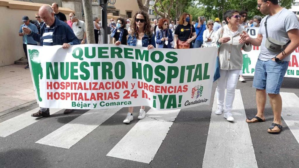 Salamanca sale a la calle para reivindicar una Sanidad justa
