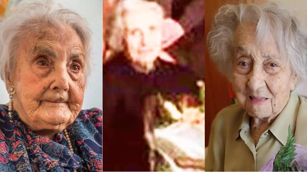 Tres españolas más longevas.