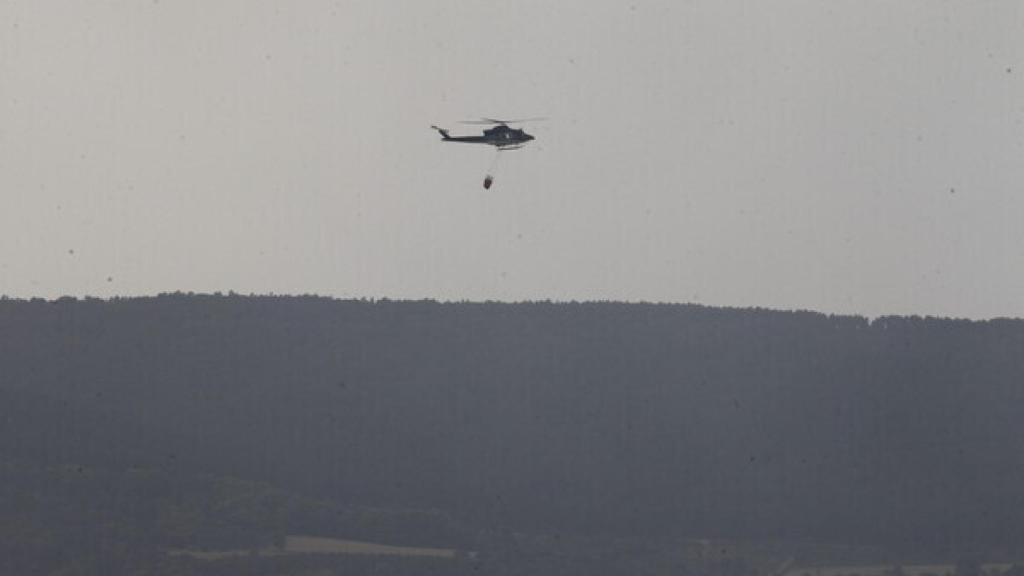 Incendio en la Sierra de la Culebra, en Zamora. Fotografía: JL Leal / ICAL