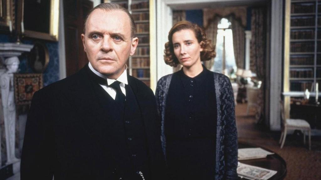 Anthony Hopkins y Emma Thompson en 'Lo que queda del día'.
