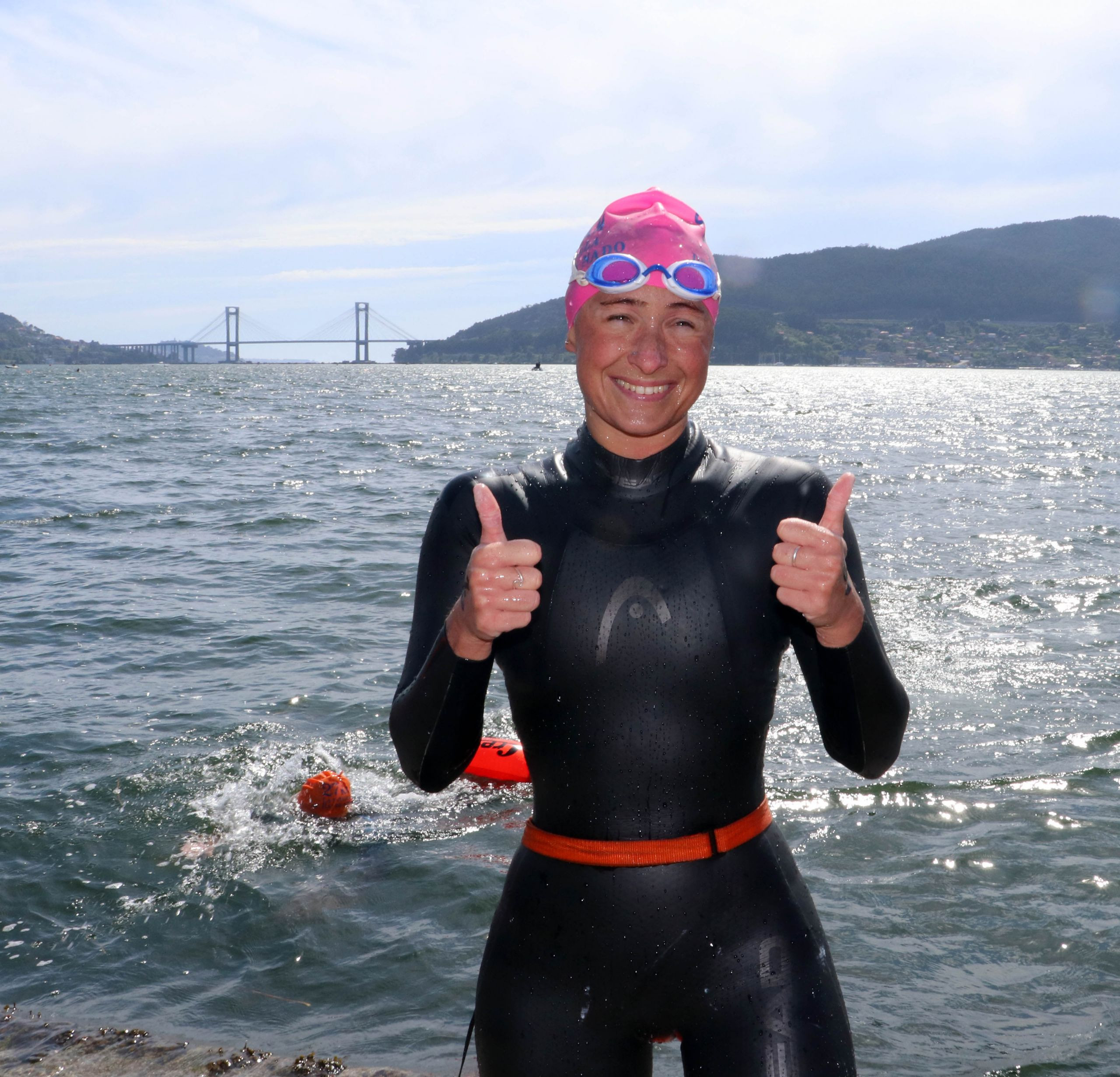 Andrea de La Hera, campeona de la X edición de la Batalla de Rande (Cedida).